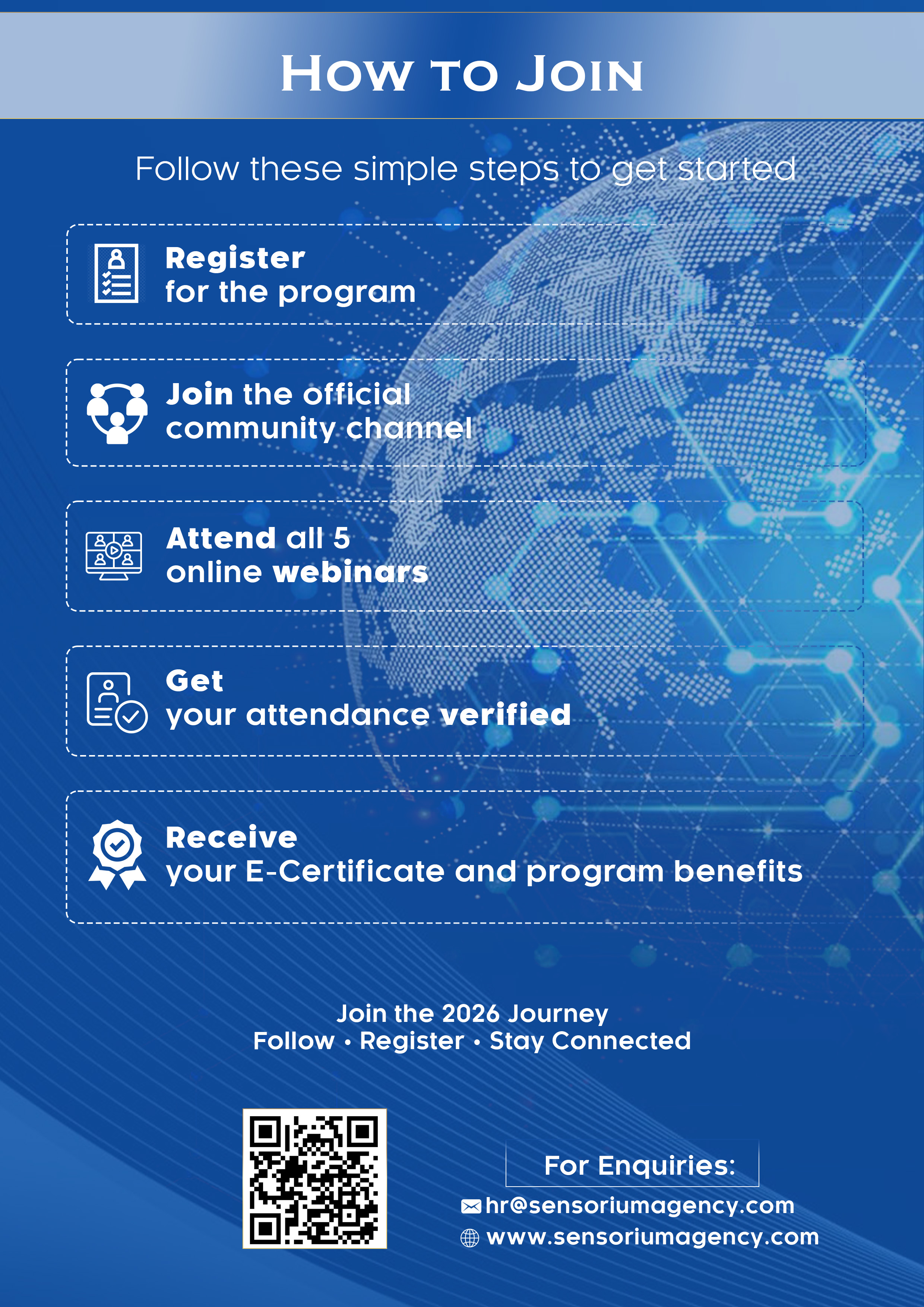 How to Join Sensorium 2026